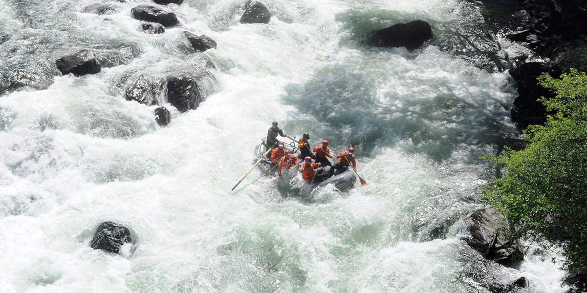 Whitewater Rafting on Tuolumne River